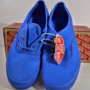 vans authentic mono blue